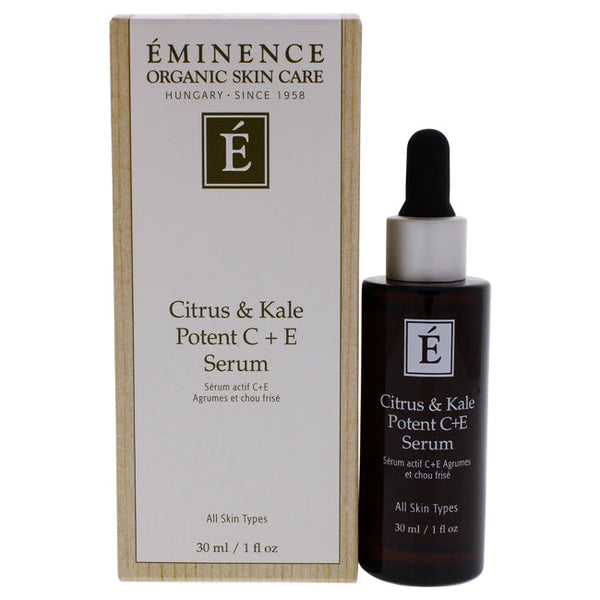 Wholesale Citrus and Kale Potent C Plus E Serum by Eminence for Unisex - 1 oz Serum