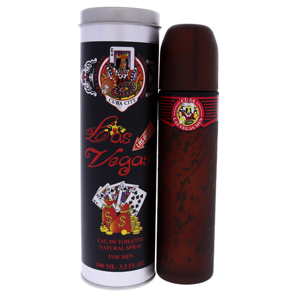 Wholesale Cuba City Las Vegas by Cuba for Men - 3.3 oz EDT Spray
