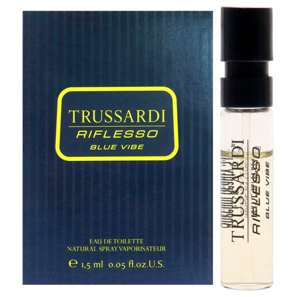 Wholesale Riflesso Blue Vibe by Trussardi for Men - 1.5 ml EDP Spray Vial (Mini)