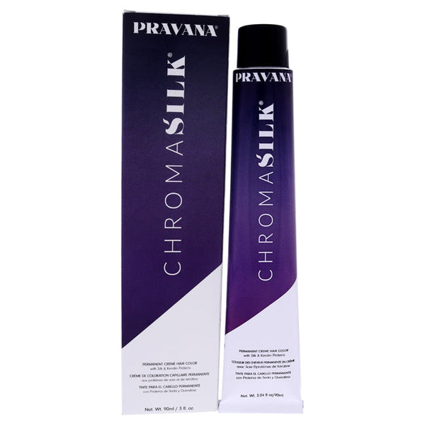 Wholesale ChromaSilk Creme Hair Color - 6.5 Dark Mahogany Blonde by Pravana for Unisex - 3 oz Hair Color