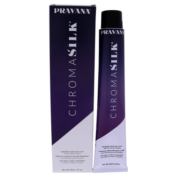 Wholesale ChromaSilk Creme Hair Color - 4.37 Golden Violet Brown by Pravana for Unisex - 3 oz Hair Color