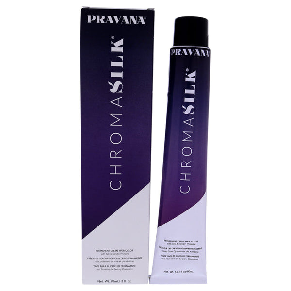 Wholesale ChromaSilk Creme Hair Color - 7.11 Intense Ash Blonde by Pravana for Unisex - 3 oz Hair Color