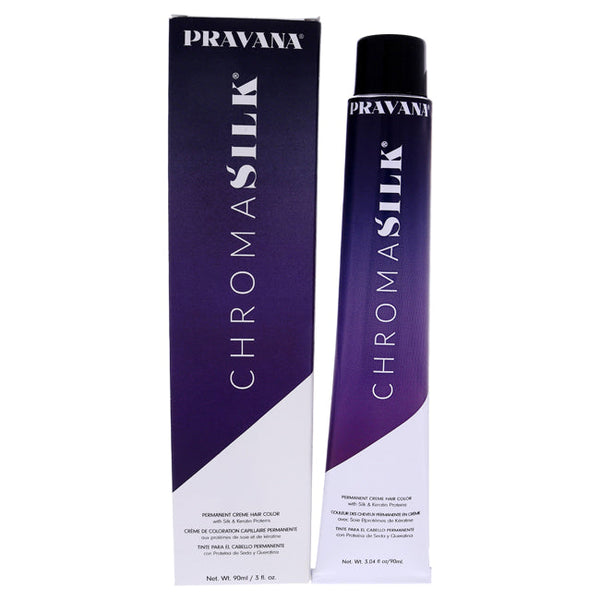 Wholesale ChromaSilk Creme Hair Color - 4.3 Golden Brown by Pravana for Unisex - 3 oz Hair Color