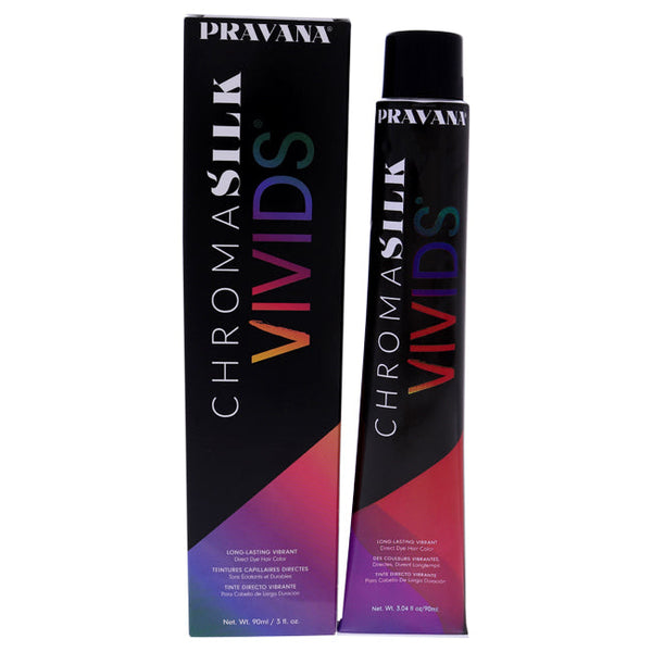 Wholesale ChromaSilk Vivids Long-Lasting Vibrant Color - Garnet by Pravana for Unisex - 3 oz Hair Color