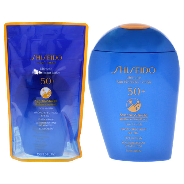 Wholesale Ultimate Sun Protector Lotion SPF 50 by Shiseido for Unisex - 5 oz Sunscreen