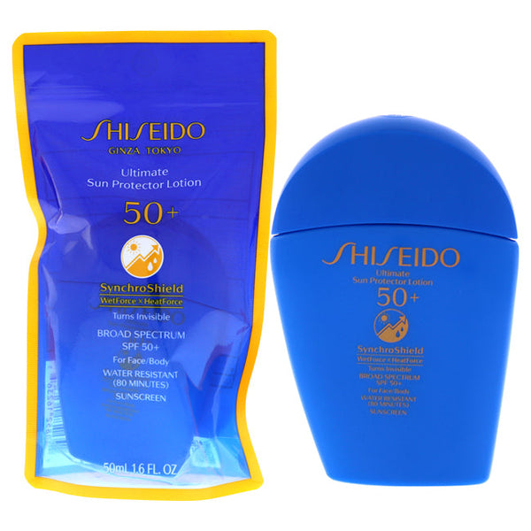 Wholesale Ultimate Sun Protector Lotion SPF 50 by Shiseido for Unisex - 1.6 oz Sunscreen