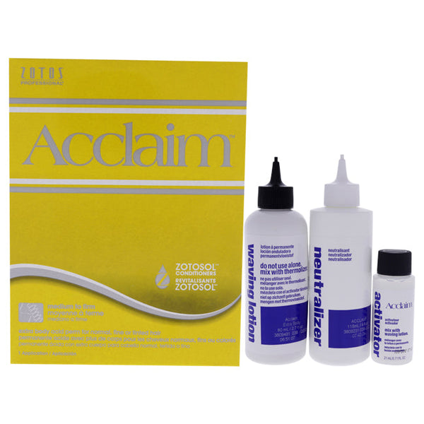 Wholesale Acclaim Extra Body Acid Permanent by Zotos for Unisex - 1 Application Treatment