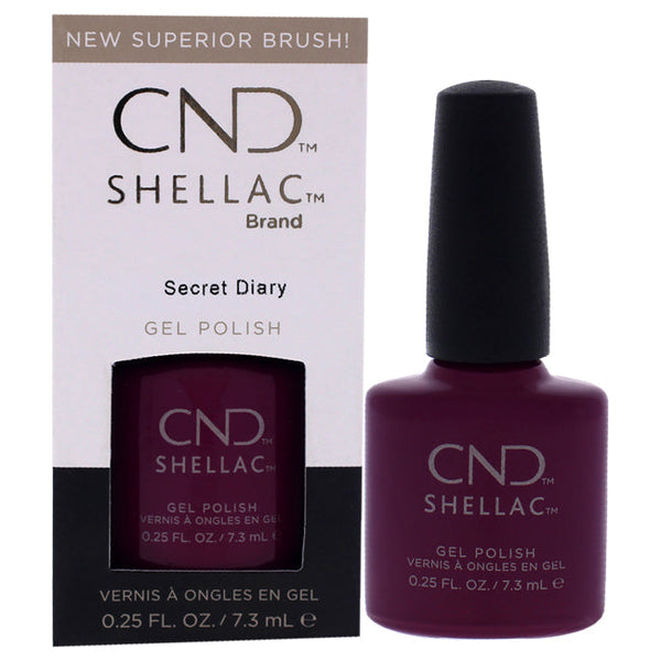 Wholesale Shellac Nail Color - Secret Diary by CND for Women - 0.25 oz Nail Polish