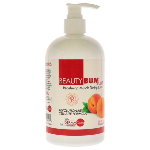 Wholesale BeautyBum Pump Redefining Muscle Toning Lotion - Peach Bottom by BeautyFit for Women - 16 oz Lotion