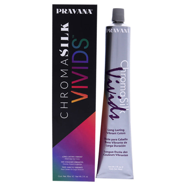 Wholesale ChromaSilk Vivids - Black by Pravana for Unisex - 3 oz Hair Color
