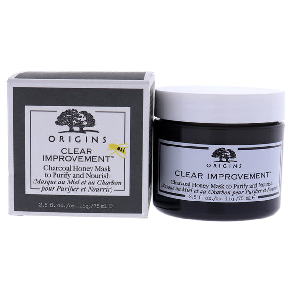 Wholesale Clear Improvement Charcoal Honey Mask to Purify and Nourish by Origins for Unisex - 2.5 oz Mask