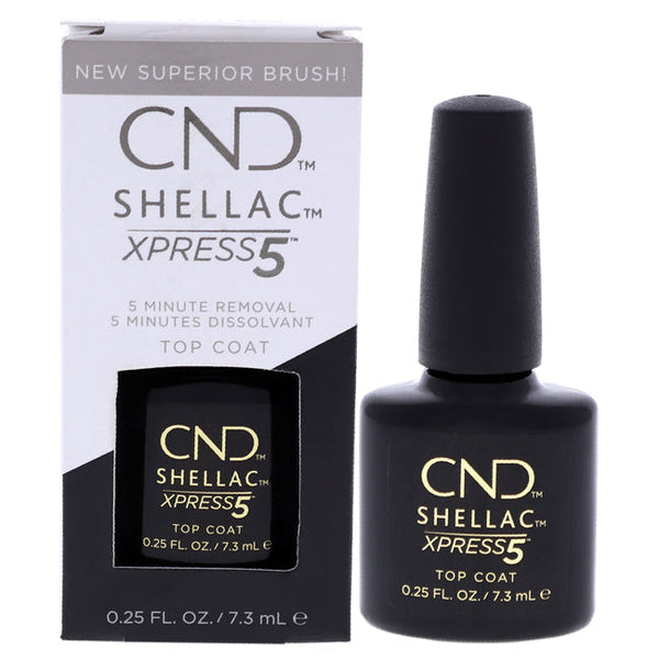 Wholesale Shellac Xpress 5 Top Coat by CND for Women - 0.25 oz Nail Polish