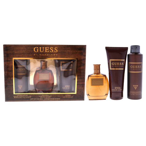Wholesale Guess by Marciano by Guess for Men - 3 Pc Gift Set 3.4oz EDT Spray, 6.7oz Shower Gel, 6.0oz Deodorizing Body Spray