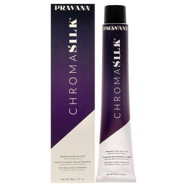 Wholesale ChromaSilk Creme Hair Color - 6NTGV-6NT37 Dark Neutral Golden Violet Blonde by Pravana for Unisex - 3 oz Hair Color