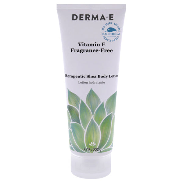 Wholesale Vitamin E Therapeutic Shea Body Lotion - Fragrance-Free by Derma-E for Unisex - 8 oz Body Lotion