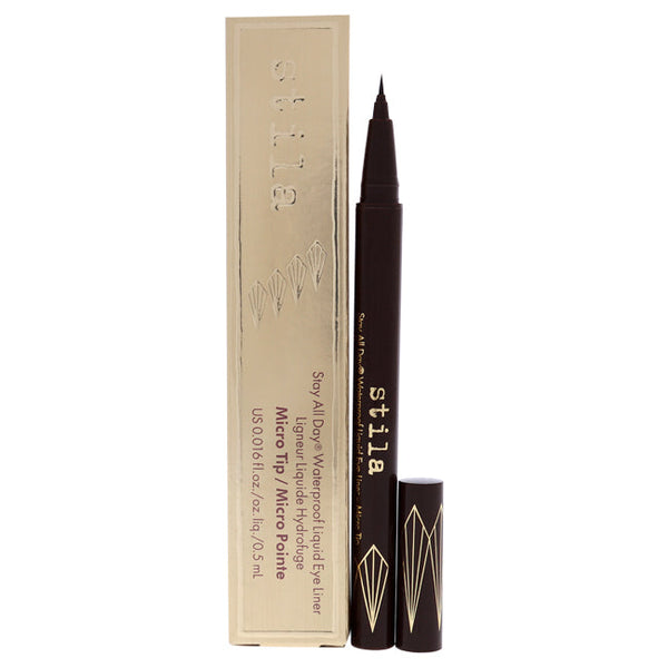 Wholesale Stay All Day Waterproof Liquid Eye Liner - Micro Tip Dark Brown by Stila for Women - 0.016 oz Eyeliner