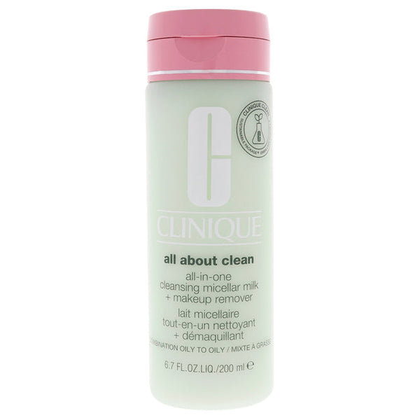 Wholesale All About Clean All-In-One Cleansing Micellar Milk and Makeup Remover - Oily Skin by Clinique for Women - 6.7 oz Cleanser