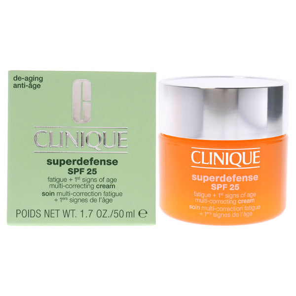 Wholesale Superdefense Multi-Correcting Cream SPF 25 by Clinique for Unisex - 1.7 oz Cream