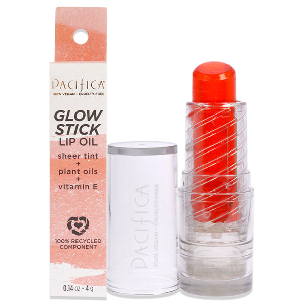 Wholesale Glow Stick Lip Oil - Pale Sunset by Pacifica for Women - 0.14 oz Lip Oil