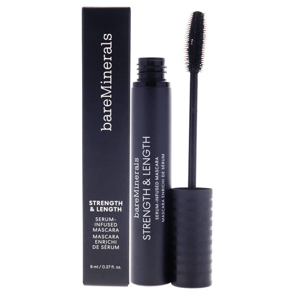 Wholesale Strength and Length Serum-Infused Mascara by bareMinerals for Women - 0.27 oz Mascara
