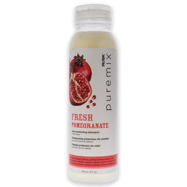 Wholesale Puremix Fresh Pomegranate Color Protecting Shampoo by Rusk for Unisex - 12 oz Shampoo