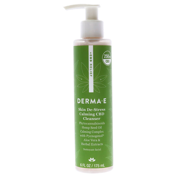 Wholesale Skin De-Stress Calming CBD Cleanser by Derma-E for Unisex - 6 oz Cleanser