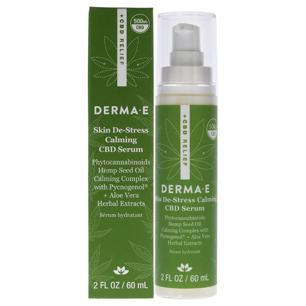 Wholesale Skin De-Stress Calming CBD Serum by Derma-E for Unisex - 2 oz Serum
