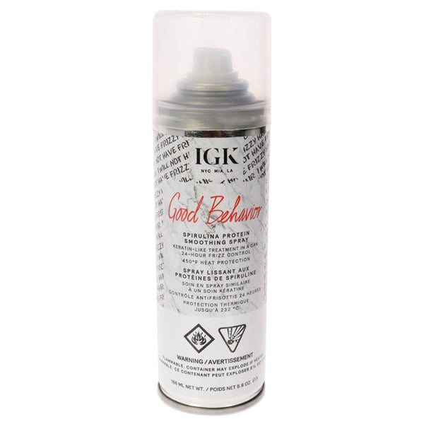 Wholesale Good Behavior Spirulina Protein Smoothing Spray by IGK for Women - 5.6 oz Hair Spray