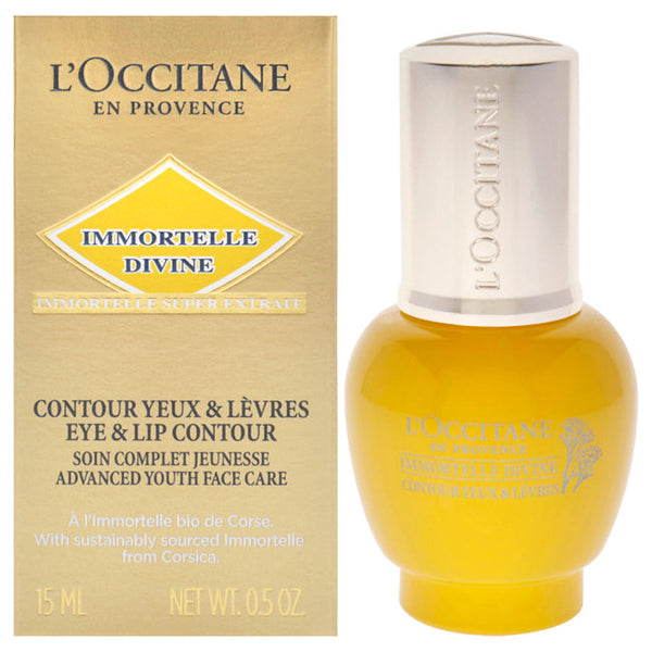 Wholesale Immortelle Divine Eyes and Lips Serum by LOccitane for Unisex - 0.5 oz Serum