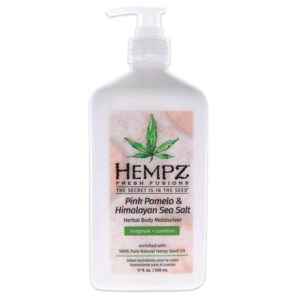 Wholesale Fresh Fusions Pink Pomelo and Himalayan Sea Salt Herbal Body Moisturizer by Hempz for Unisex - 17 oz Moisturizer