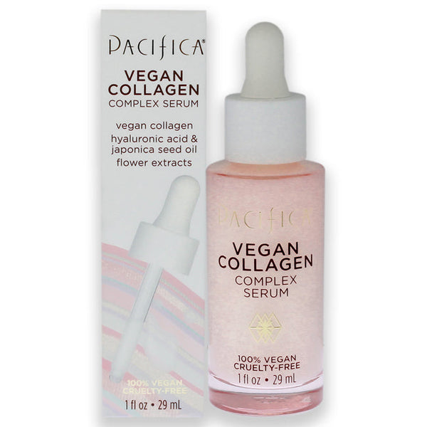 Wholesale Vegan Collagen Complex Serum by Pacifica for Unisex - 1 oz Serum