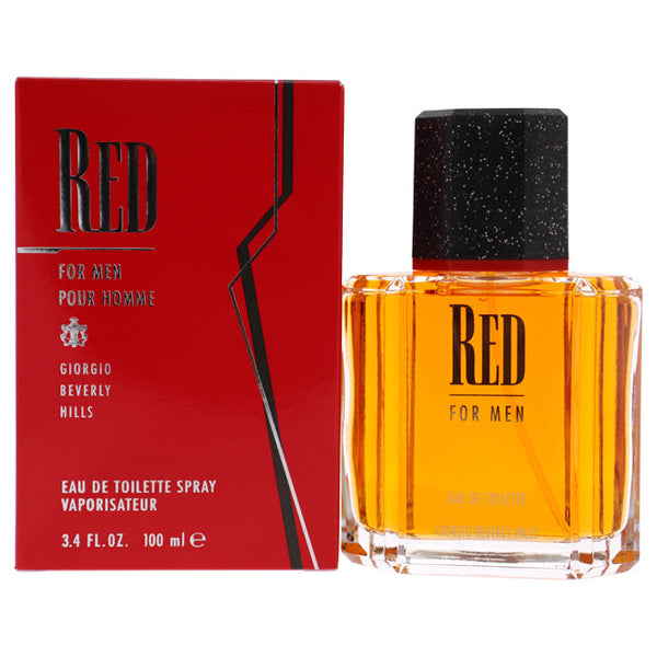 Wholesale Red by Giorgio Beverly Hills for Men - 3.4 oz EDT Spray