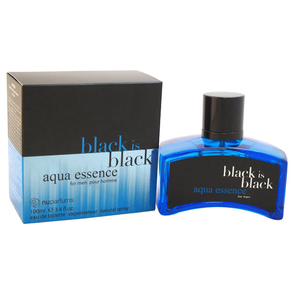 Wholesale Black is Black Aqua Essence by Nuparfums for Men - 3.4 oz EDT Spray