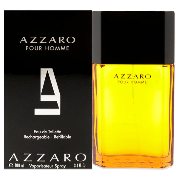 Wholesale Azzaro by Azzaro for Men - 3.4 oz EDT Spray (Refillable)