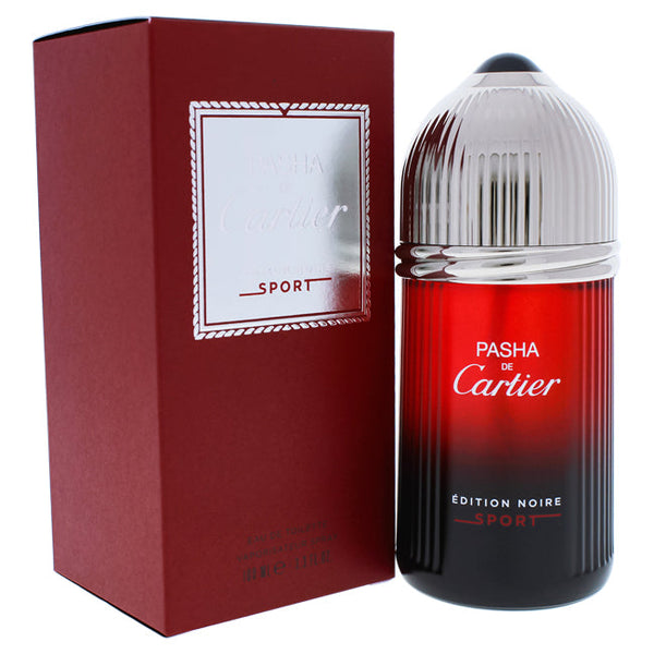 Wholesale Pasha De Cartier Edition Noire Sport by Cartier for Men - 3.3 oz EDT Spray