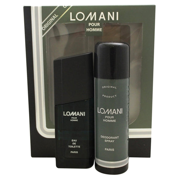 Wholesale Lomani by Lomani for Men - 2 Pc Gift Set 3.3oz EDT Spray, 6.6oz Deodorant Spray