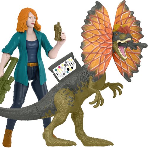 Wholesale Jurassic World Claire and Dilophosaurus Figure
