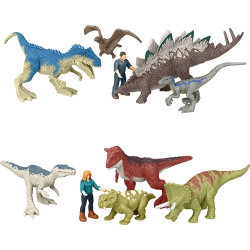 Wholesale Jurassic World Dominion Mini Action Figure 5-Pack Case of 4