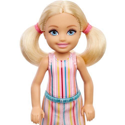 Wholesale Barbie Chelsea Doll Wearing Skirt with Striped Print