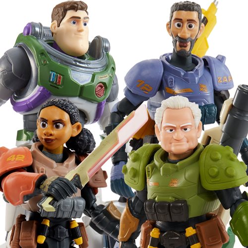 Wholesale Disney Pixar Lightyear Alpha Class Action Figure Case of 3