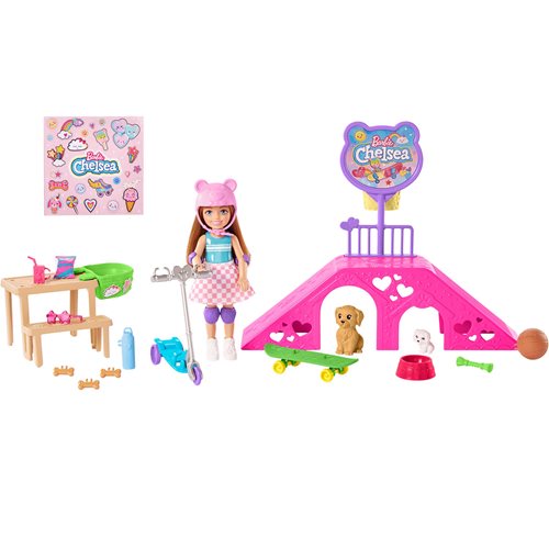 Wholesale Barbie Chelsea Doll and Skatepark Playset