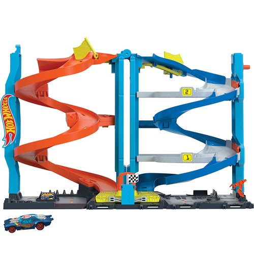 Wholesale Hot Wheels City Transforming Race Tower Playset