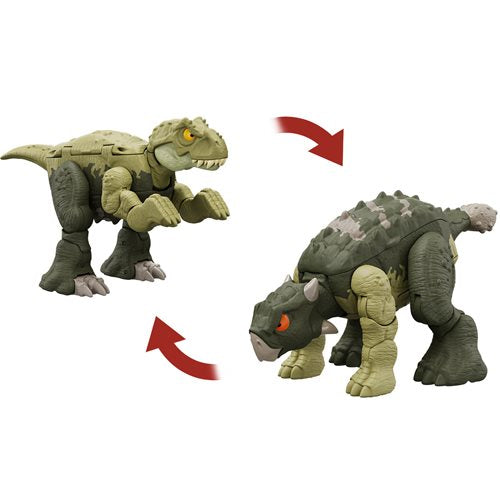 Wholesale Jurassic Fierce Changers DD T-Rex and Ankylosaurus V2 Figure