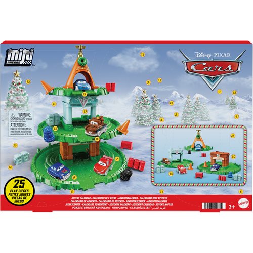 Wholesale Disney Pixar Cars Mini Racers Advent Calendar