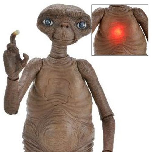 Wholesale E.T. Ultimate Deluxe E.T. with LED Chest 40th Ann. Figure