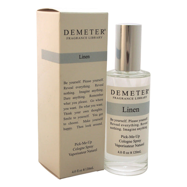 Wholesale Linen by Demeter for Unisex - 4 oz Cologne Spray
