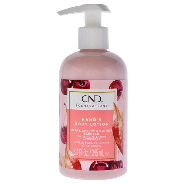 Wholesale Scentsations - Black Cherry and Nutmeg by CND for Unisex - 8.3 oz Body Lotion