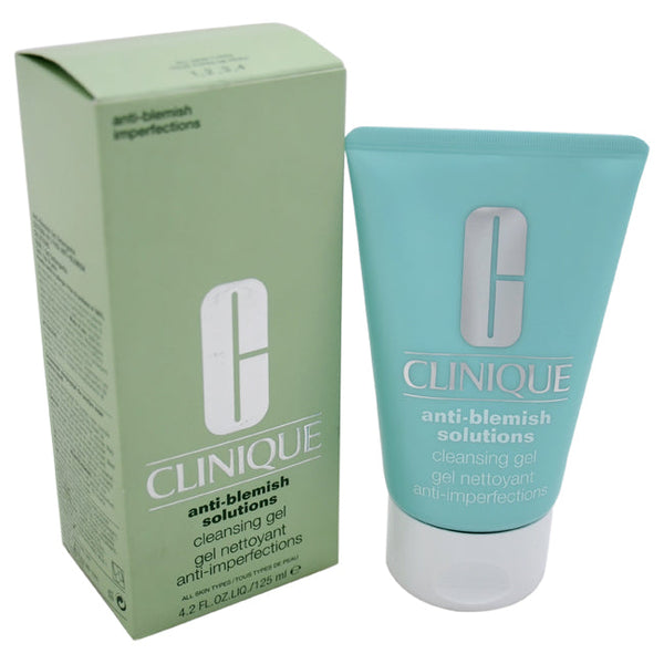 Wholesale Anti-Blemish Solutions Cleansing Gel - All Skin Types by Clinique for Unisex - 4.2 oz Gel