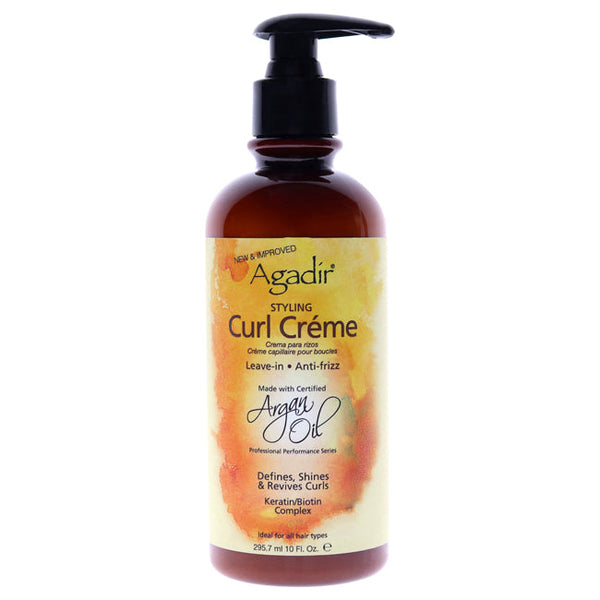Wholesale Argan Oil Styling Curl Creme by Agadir for Unisex - 10 oz Cream