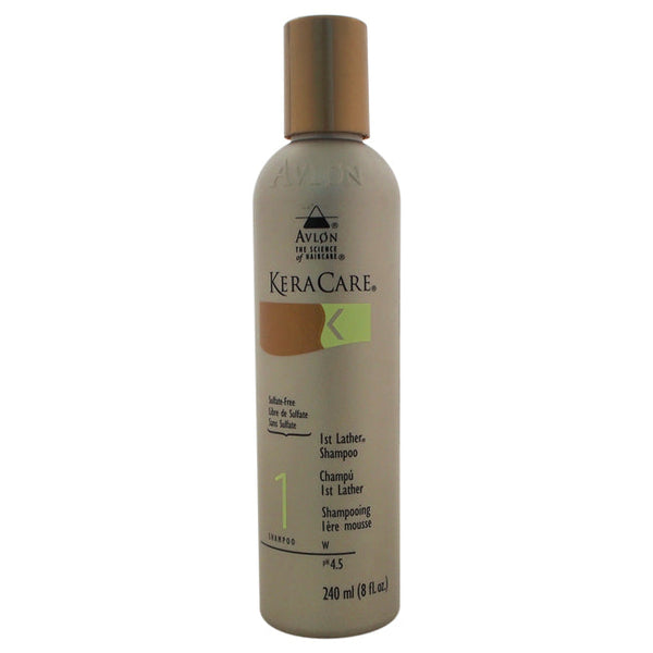 Wholesale KeraCare 1st Lather Shampoo Sulfate Free by Avlon for Unisex - 8 oz Shampoo